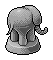 Goldiger Elefant