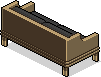 Schwarzes Area-Sofa