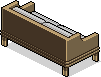 Weißes Area-Sofa
