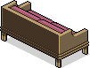 Pinkes Area-Sofa