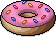 Pinker Donut