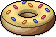 Gelber Donut