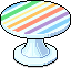 Regenbogentisch
