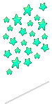 Sternenwand Sticker