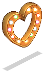 Regenbogenherz-Lampe