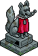Kitsune-Statue