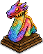 LTD: Regenbogen-Drachenlampe