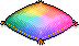 Regenbogenkissen