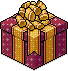 Einfache Weihnachtsgeschenkbox