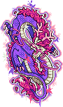 Graffiti-Drachen