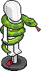 Knuddelige Pythonschlange