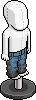 Abgetragene Jeans