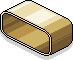 Kleiner Goldmode-Sofatisch