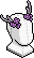 Blumen-Geweih