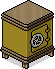 Gelbe Minibar Safe