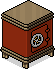 Rote Minibar Safe