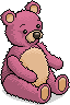 Pinker Teddy