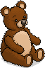 Brauner Teddy