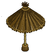 Tiki Sonnenschirm
