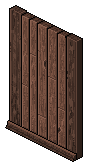 Dachboden Wand
