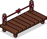 Japanisches Holzdeck