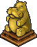 Goldenes Nilpferd