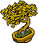 Goldener Bonsai