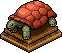 Orangefarbene Schildkröte