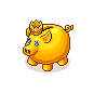 Goldenes Sparschwein (750 Taler wert)