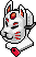 Kitsune-Maske